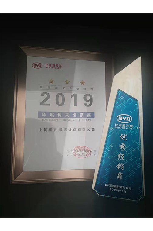 比亚迪2019优秀经销商